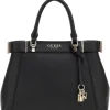 Guess - Anadela 3 Comp Satchel - Zwart