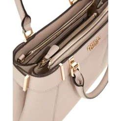 Guess - Anadela 3 Comp Satchel - Beige
