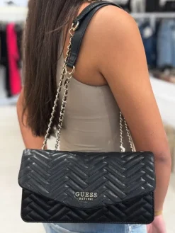 Guess - Anning Convertible Xbody Flap - Zwart