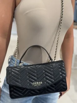 Guess - Anning Convertible Xbody Flap - Zwart