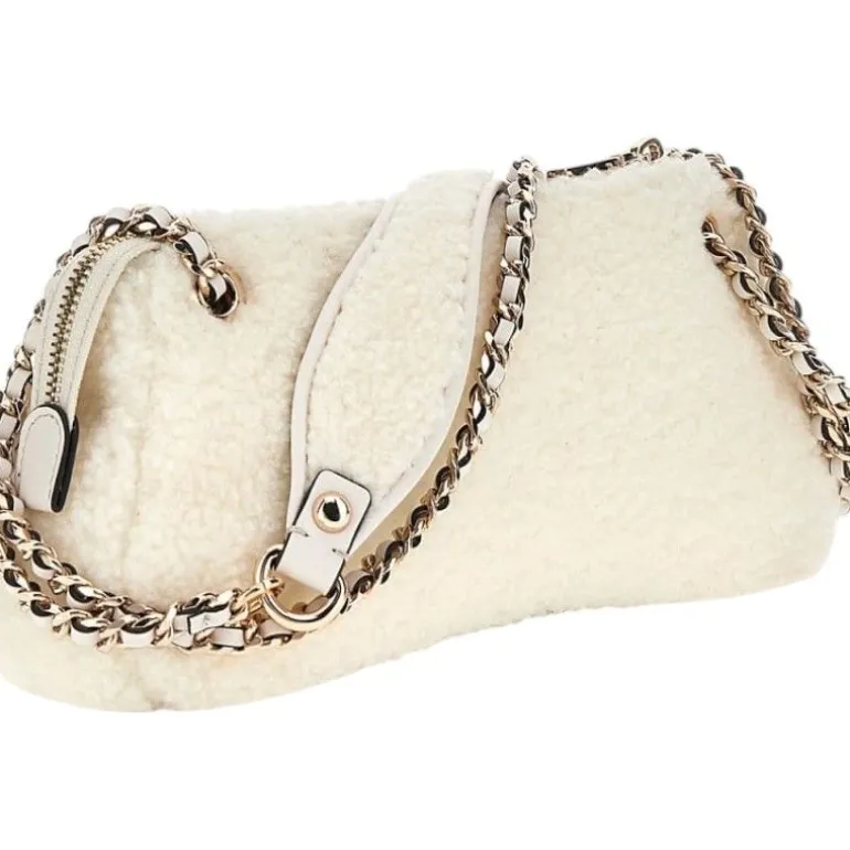 Guess - Aslia Cnvtbl Top Zip Bag - Wit