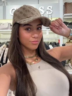 Guess - Baseball Cap - Beige
