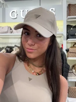 Guess - Baseball Cap - Beige