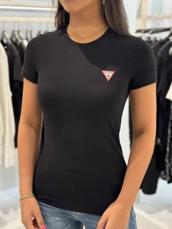 Guess - Basic Tee - Zwart
