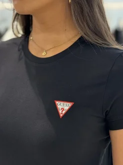 Guess - Basic Tee - Zwart