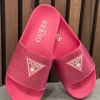 Guess - Beach Slippers Strass - Roze