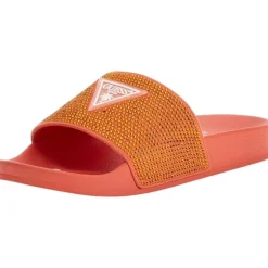 Guess - Beach Slippers Strass - Oranje