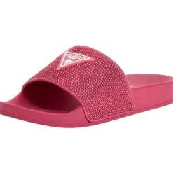Guess - Beach Slippers Strass - Roze