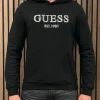 Guess - Beau Hoodie Sweatshirt - Zwart