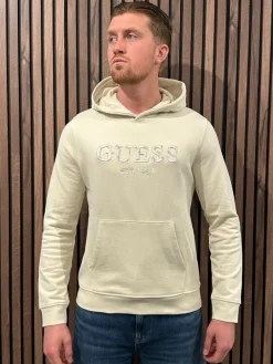 Guess - Beau Hoodie Sweatshirt - Beige