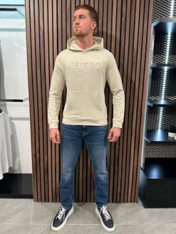 Guess - Beau Hoodie Sweatshirt - Beige