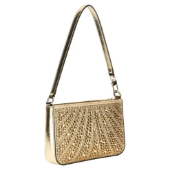 Guess - Beauvoir Mini Top Zip Bag - Goud