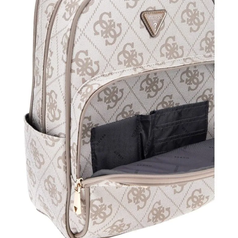 Guess - Berta Travel Backpack - Beige