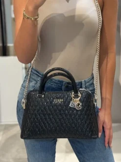 Guess - Betula Satchel - Zwart