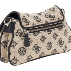 Guess - Beyza Flap Shoulder Bag - Zwart