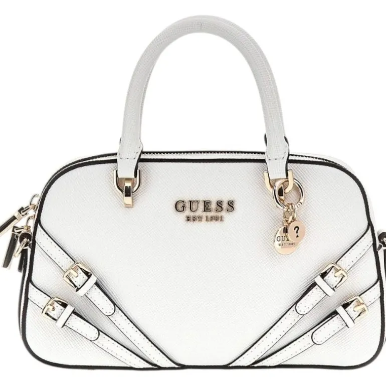 Guess - Bramina Small Satchel - Wit