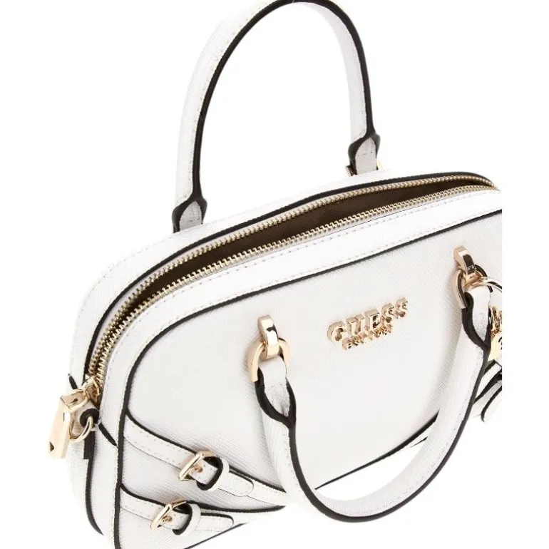 Guess - Bramina Small Satchel - Wit