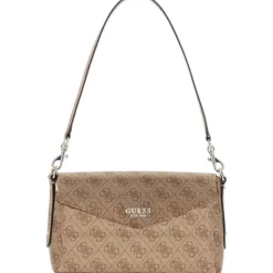 Guess - Brenton Flp Shoulder Bag - Beige