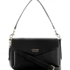 Guess - Brenton Flp Shoulder Bag - Zwart