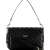 Guess - Brenton Flp Shoulder Bag - Zwart