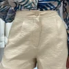 Guess - Camille Tailor Pleat Shorts - Beige
