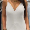 Guess - Caroline Tank Top Logo Plate - Wit