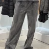 Guess - Cassia Cargo Sequins Pants - Zilver