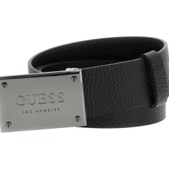 Guess - Classic Adjstbl & Rev Belt H35 - Zwart