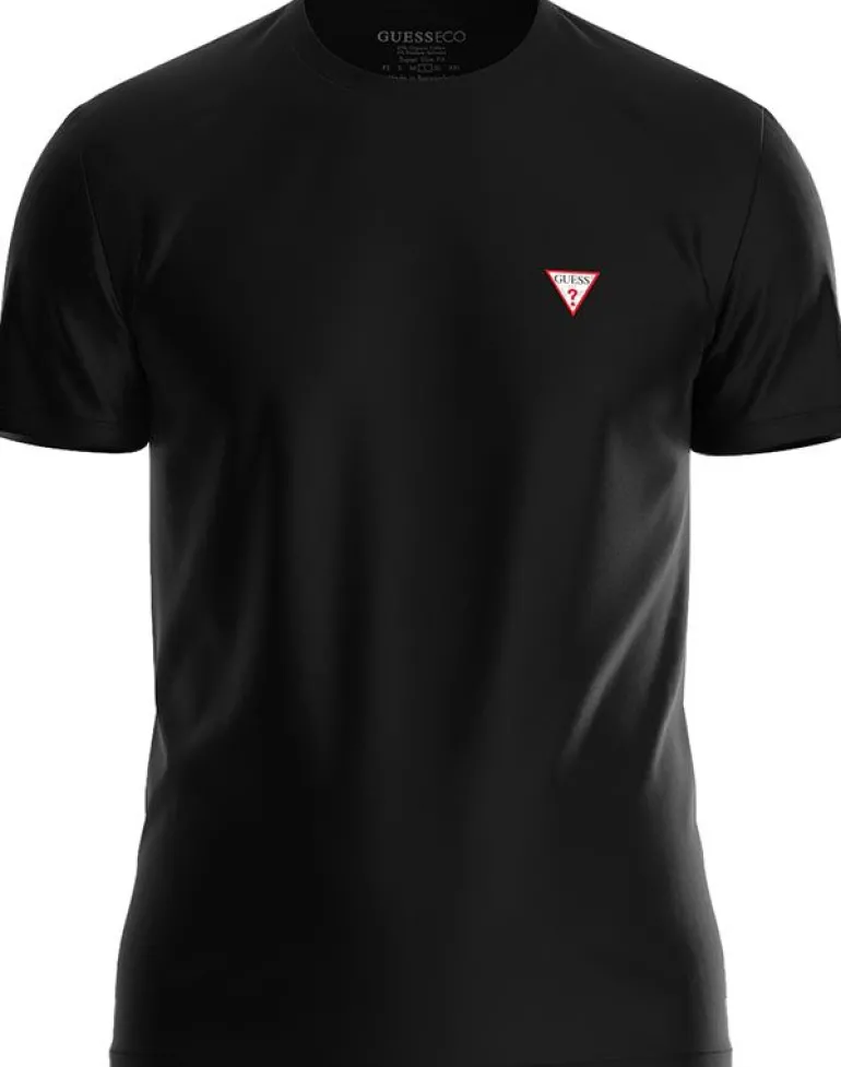 Guess - Cn Ss Core Tee - Zwart