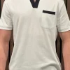 Guess - Color Block Ss Polo - Wit