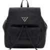Guess - Cresidia Small Flap Backpack - Zwart