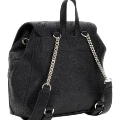 Guess - Cresidia Small Flap Backpack - Zwart