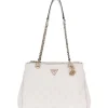 Guess - Cresidia Status Satchel - Wit