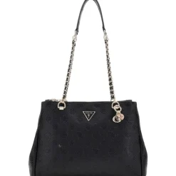 Guess - Cresidia Status Satchel - Zwart