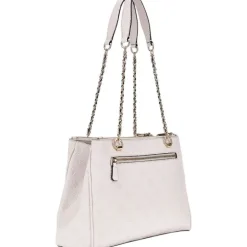 Guess - Cresidia Status Satchel - Wit