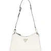 Guess - Cresidia Top Zip Shoulder Bag - Wit