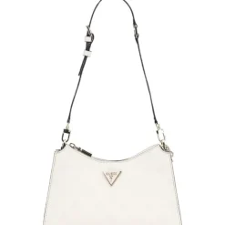 Guess - Cresidia Top Zip Shoulder Bag - Wit