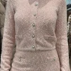 Guess - Dorothy Cn Ls Cardi Swtr - Roze