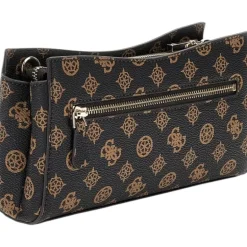 Guess - Dory Top Zip Crossbody - Bruin