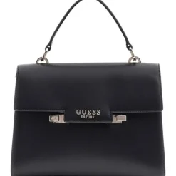 Guess - Eco Aldith Top Handle Flap - Zwart