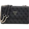 Guess - Eco Erica Cnvrtble Xbody Flap - Zwart