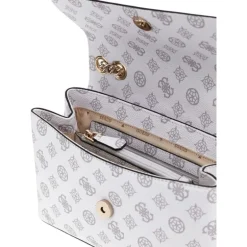 Guess - Eco Erica Cnvrtble Xbody Flap - Wit