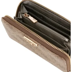 Guess - Eco Erica Slg Portemonnee - Beige