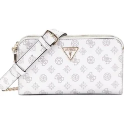 Guess - Eco Erica Status Crossbody - Wit