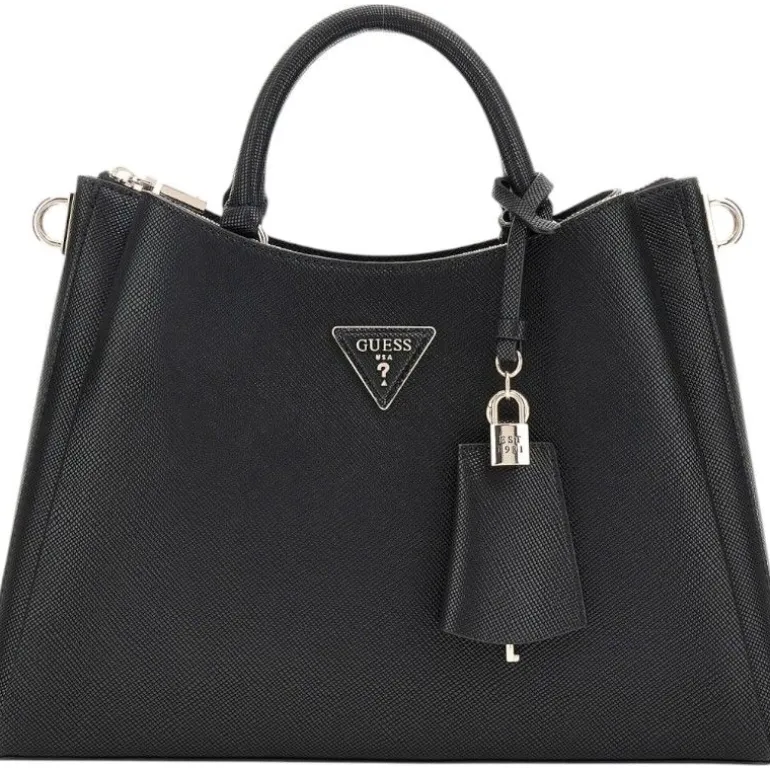 Guess - Eco Jazlynn Girlfriend Satchel - Zwart