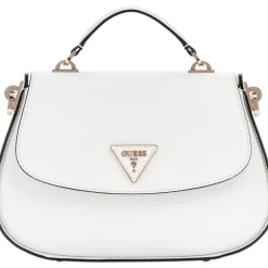 Guess - Eco Jazlynn Top Handle Flap - Wit