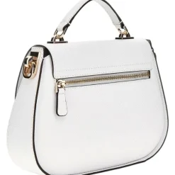 Guess - Eco Jazlynn Top Handle Flap - Wit