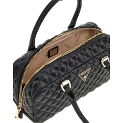 Guess - Eco Rianee Satchel - Zwart