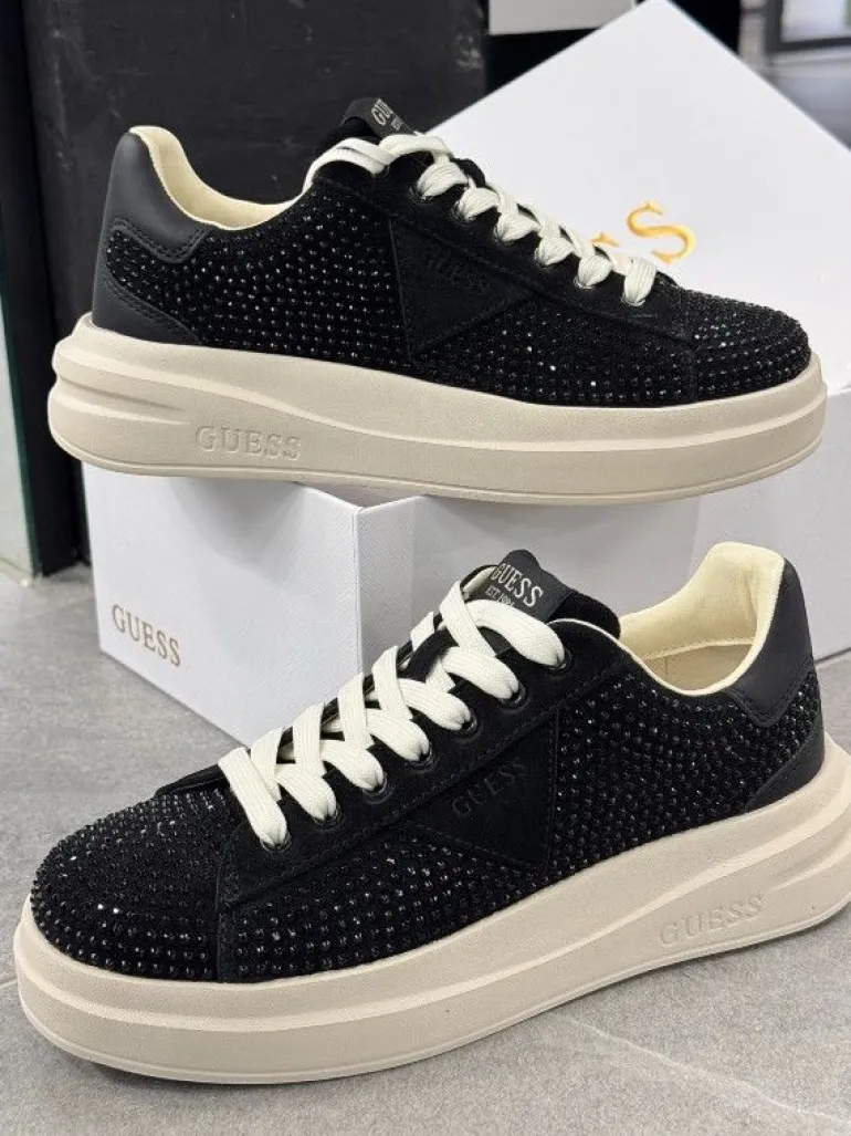 Guess - Elbina Sneakers - Zwart
