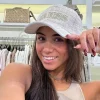 Guess - Elsa Tweed Baseball Hat - Beige